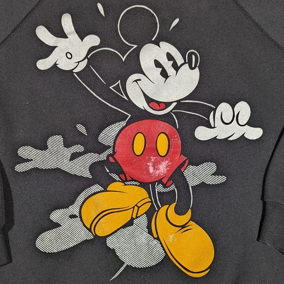 Vintage 90s Mickey Mouse Sz XL Crewneck Sweatshirt - Picture 2 of 4